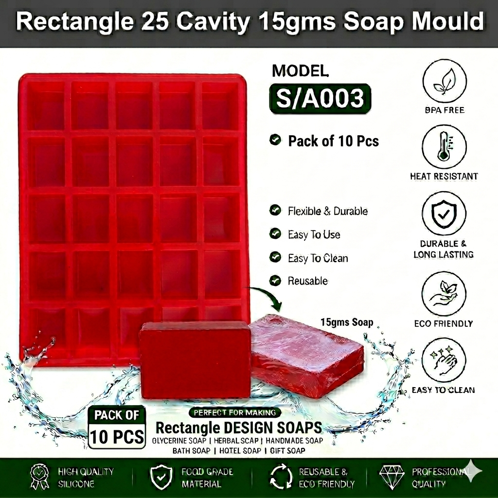 Soap Mould SA003 Pack of 10pcs